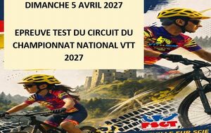EPREUVE TEST DU CIRCUIT DU PROCHAIN CHAMPIONNAT ATIONAL DE VTT 2027 LE 5 AVRIL 2027 à LONGUEVILLE SUR SCIE 76397