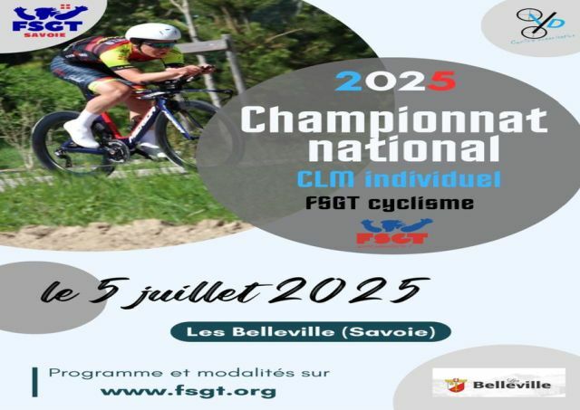 Championnat national CLM 2025 et critérium des écoles de vélo