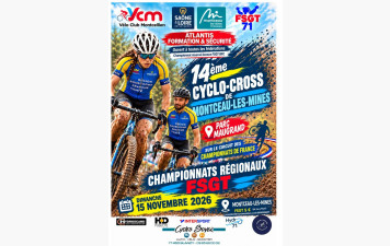 LE 15 NOVEMBRE 2026 EPREUVE TEST  sur le CIRCUIT DU CHAMPIONNAT NATIONAL de CYCLO-CROSS 2027